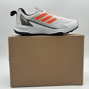 Adidas Terrex Tracefinder 2 Trail Running Shoes Grey Orange Men’s 10